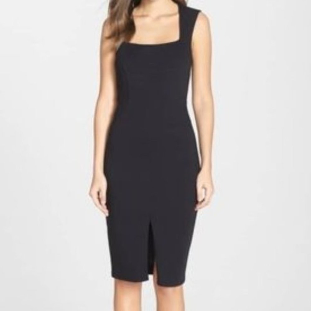 Bailey 44 Sophia Midi Dress, Size Small, Navy